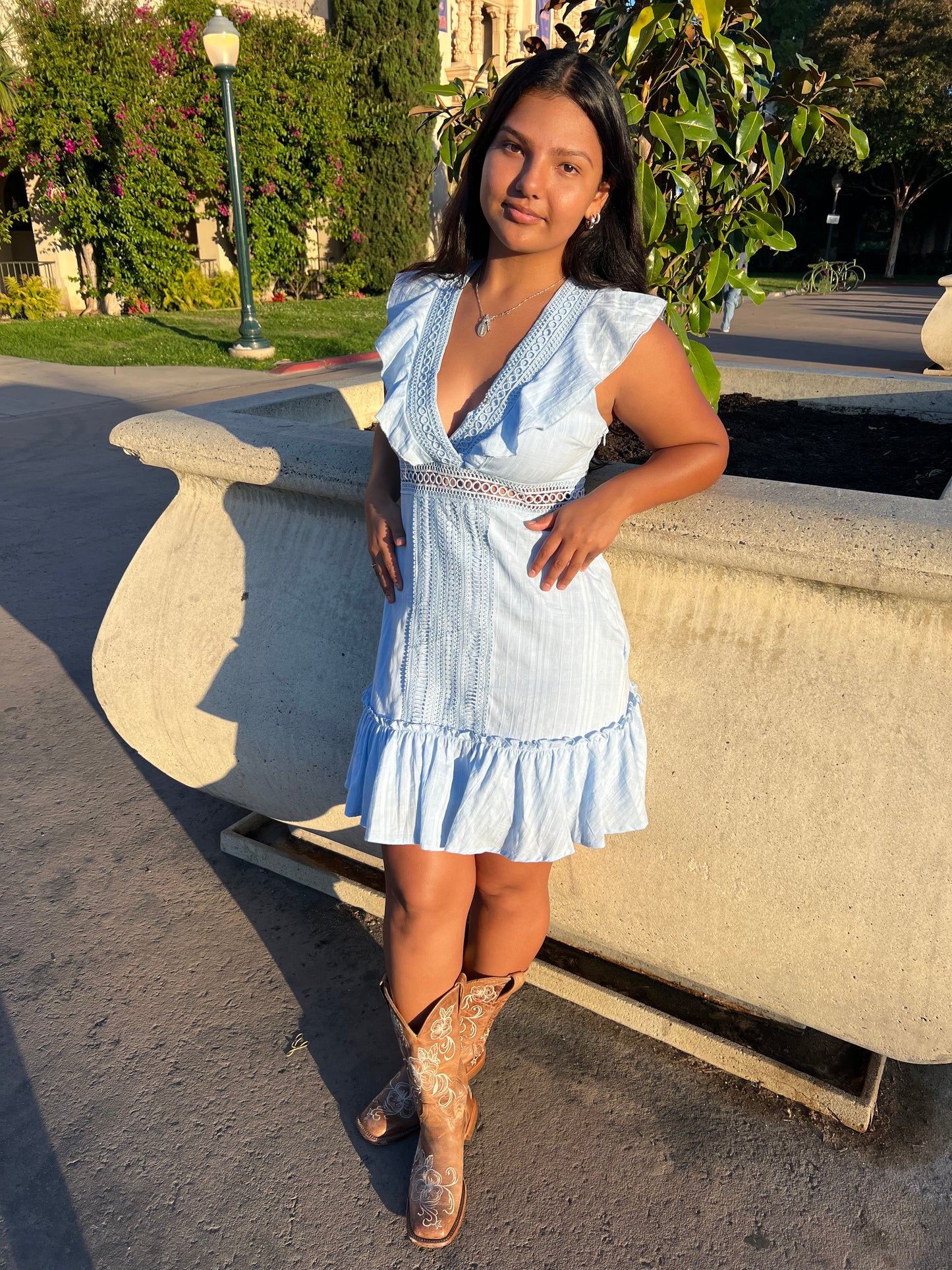 Pretty Blue Dress