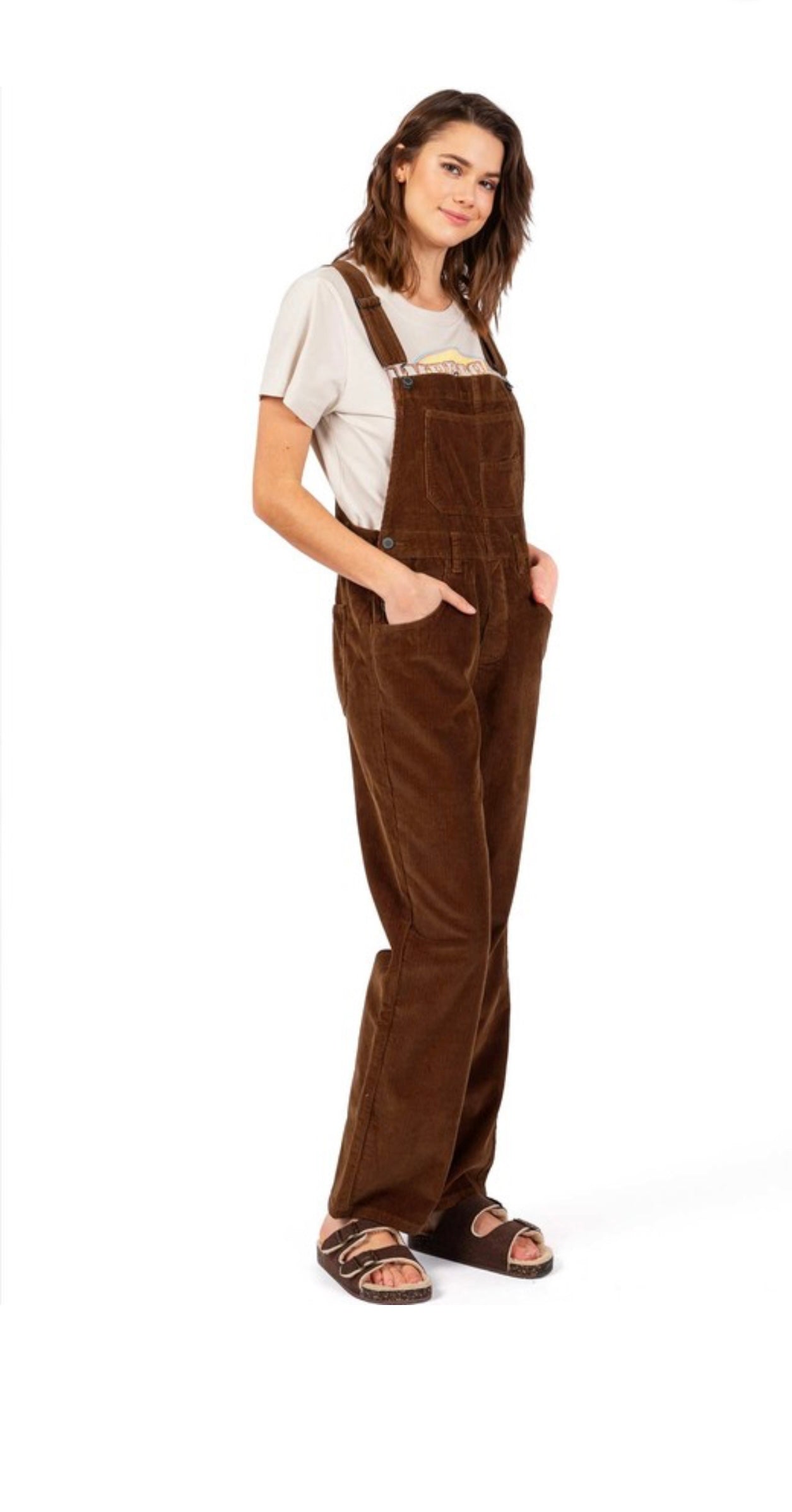 Corduroy Boyfriend overalls