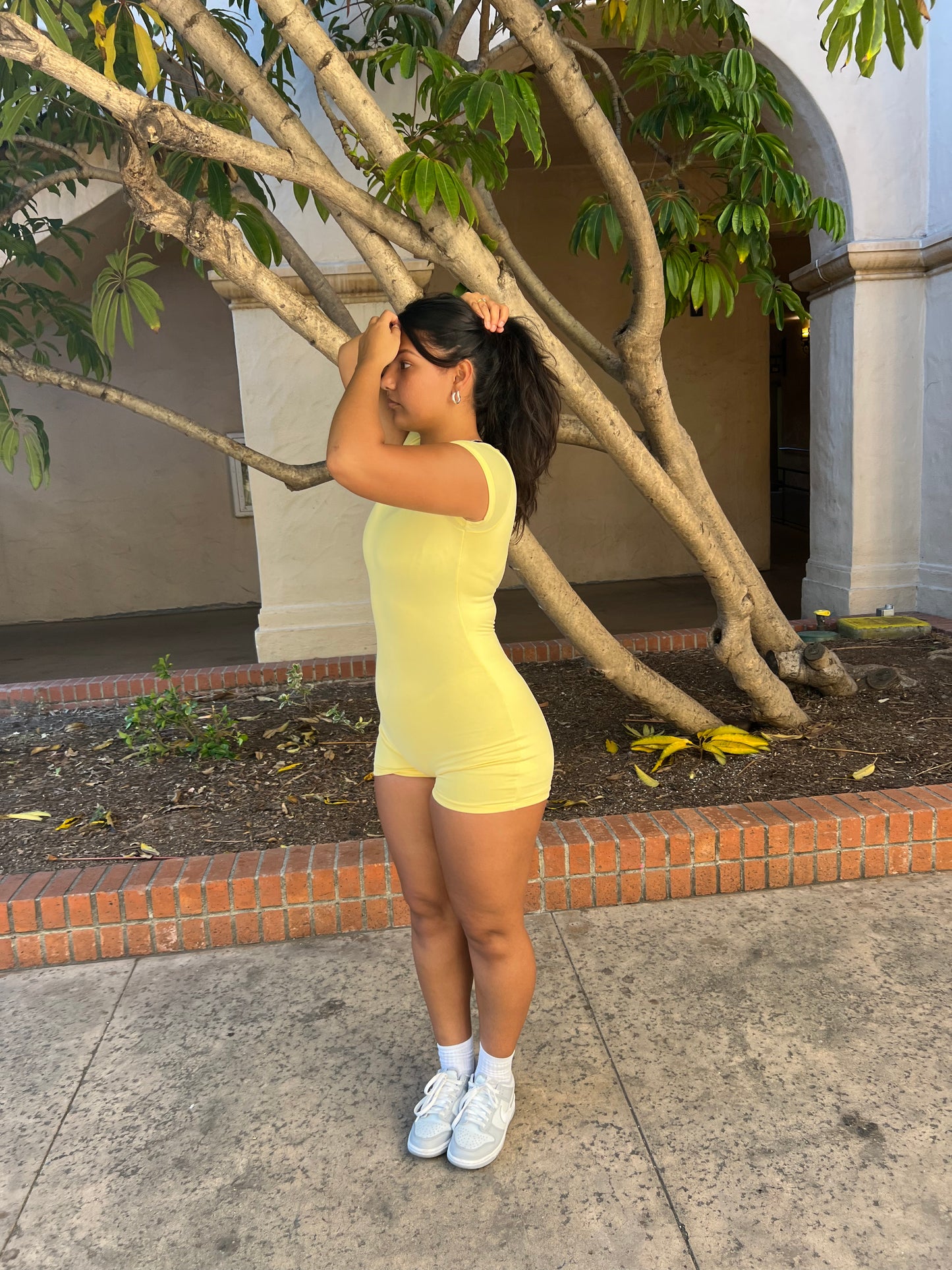 Going Out Romper ( Yellow )