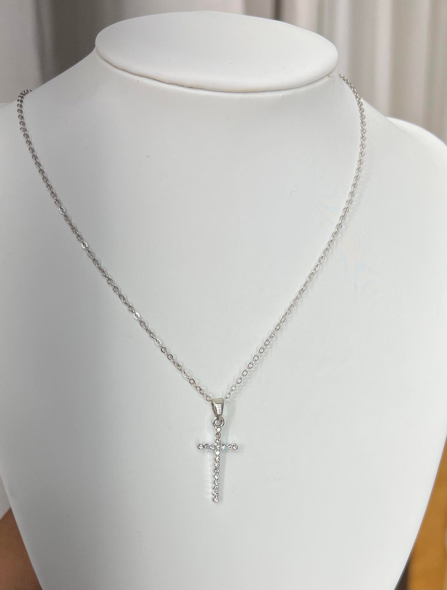 Shining cross Necklace