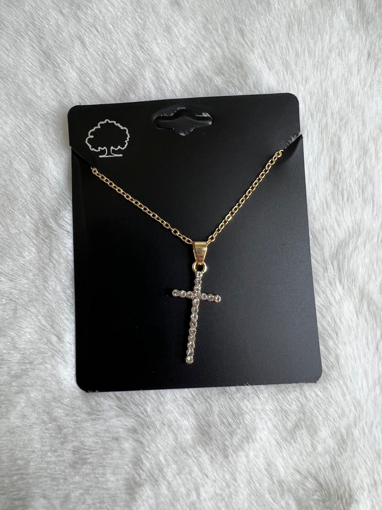 Shining cross Necklace